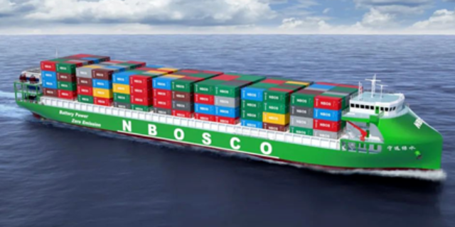 全球最大纯电动敞口集装箱船将在江西建造